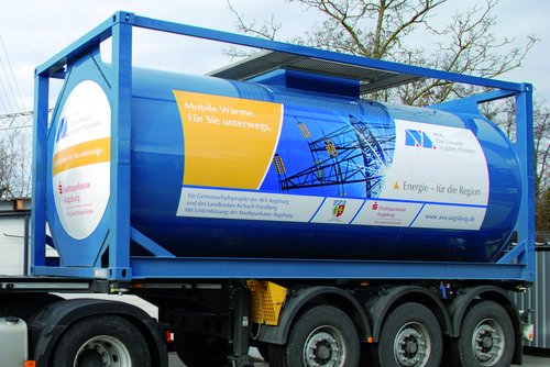 Mobiler Wärmetransport in Friedberg