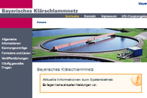 [Translate to Englisch:] Bayerisches Klärschlammnetz